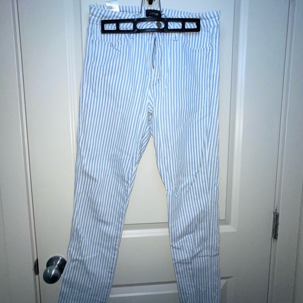 Joe’s Striped denim jeans
